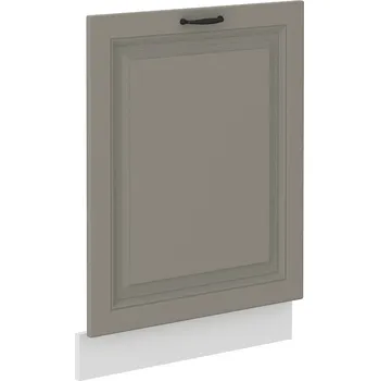 Kuchyňská skříňka Dvířka na vestavnou myčku 60cm STILO CLAYGREY / BÍLÝ MAT ZM 713x596