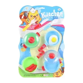 Dětská kuchyňka Kuchyňská sada plastového nádobí pro děti