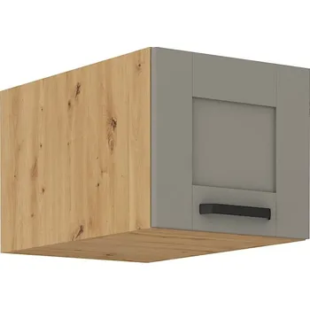 Kuchyňská skříňka Horní nadstavbová skříňka LUNA CLAYGREY / DUB ARTISAN 40 NAGU-36 1F