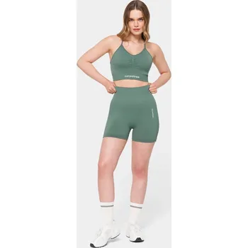 Šortky CARPATREE bezešvé Allure Olive Green, olivově zelené L