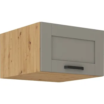 Kuchyňská skříňka Horní nadstavbová skříňka LUNA CLAYGREY / DUB ARTISAN 60 NAGU-36 1F