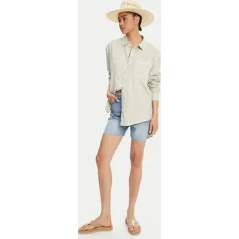 Pánské oblečení RVCA Košile Showdown 23B051501 Zelená Relaxed Fit M