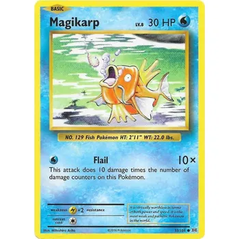 Sběratelská karetní hra Magikarp 033/108 - Evolutions Typ karty: Non-Holo