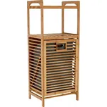 Šedý bambusový koš na prádlo SOBIKON 181213949