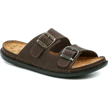 Pánské pantofle T.Sokolski L25-419 tmavě hnědé pánské nazouváky EUR 41