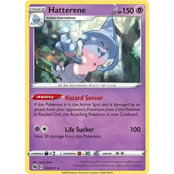 Sběratelská karetní hra Hatterene 020/073 - Champion´s Path Typ karty: Reverse Holo