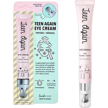 Péče o oční okolí LOOK AT ME Teen Metal Head Tip Eye Cream 25 ml