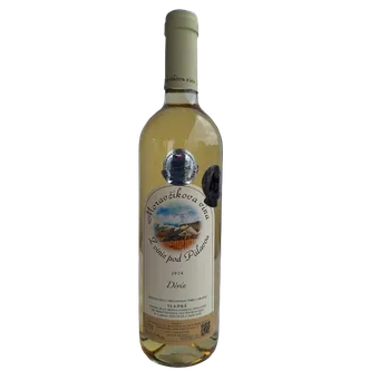 Víno Děvín výběr z hroznů 2024 sladké (bílé sladké víno)