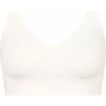 Podprsenka Dámská podprsenka ZERO Feel Bliss Bralette - WHITE - bílá 00GZ - SLOGGI WHITE XS