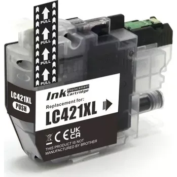 Brother LC-421XLBK - kompatibilní náplň pro DCP-J1050DW, DCP-J1140DW, DCP-J1800DW, MFC-J1010DW