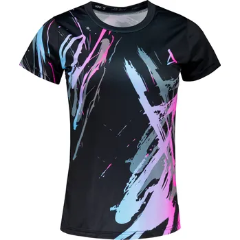 Dámské funkční triko premium ALTISPORT VOJ/ALW074TR01 ČERNORŮŽOVÁ XL