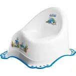 Maltex Nočník s protiskluzem The Smurfs - bílá/modrá