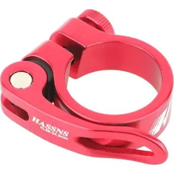 Horské kolo Rychloupínací sedlová objímka pro kola 34,9 - Červená