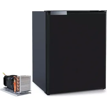 Autochladnička Vestavná lednice Vitrifrigo 75 l – kompresorová, 12/24V, černá – s externím kompresorem