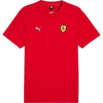 Pánské tričko PUMA Ferrari Race Colour Shield Tee 627056-02 červené, S