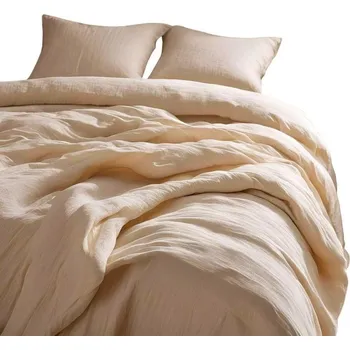 Povlečení Dadka Mušelínové povlečení krémové 140x200 70x90