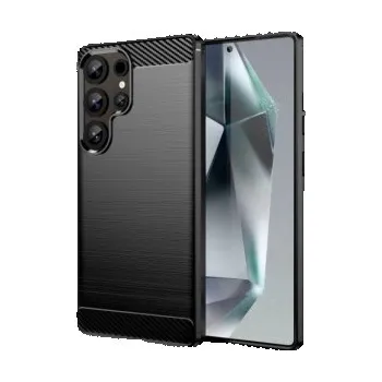 Pouzdro na mobilní telefon Pouzdro Winner Carbon Samsung S25 Ultra 5G (Černá) 13394