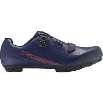 Pánské cyklistické tretry tretry mtb MAVIC SHOES CROSSMAX BOA EVENING BLUE/BLACK/SPICY ORANGE - 46