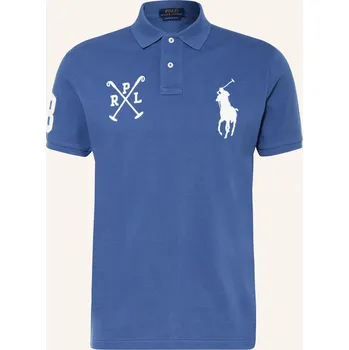 Pánská košile Polo Ralph Lauren Pánská Polokošile Z Piké Custom Slim Fit,...