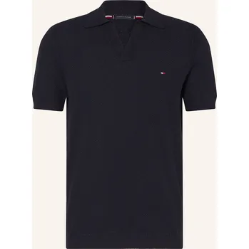 Pánské oblečení Tommy Hilfiger Pánská Úpletová Polokošile Regular Fit, tmavě...