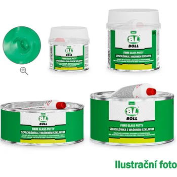 Karosářský tmel BOLL Stěrkový tmel se skelným vláknem 600g, 0020081
