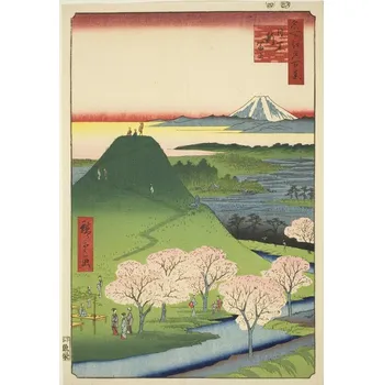 Plakát Plakát, Obraz - New Fuji, Meguro, Utagawa Hiroshige
