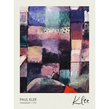 Plakát Plakát, Obraz - Hammamet (1914), Paul Klee