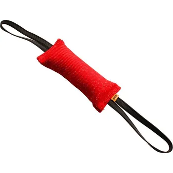 Hračka pro psa BAFPET Pešek RINGO, 2x ucho - Červená Varianta: Červená -,,L,, 50mm x 22cm 09027