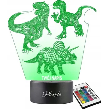 Lampička Plexido vícebarevná Noční lampa