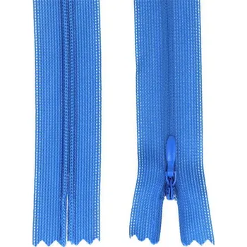 Zip Skrytý zip v modré barvě 20cm I-3W0-20-213