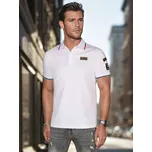 Pánské polo triko DSTREET BÍLÁ M