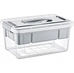 Orion Organizér, úložný box 2v1, multifunkční, bílý STORMAX - 9l, 35 x 23 x 17 cm
