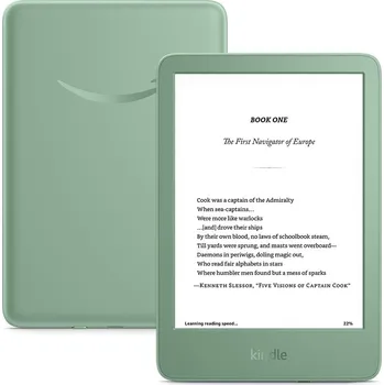 Čtečka elektronické knihy Amazon Kindle 2024 Barva: černá verze bez reklam