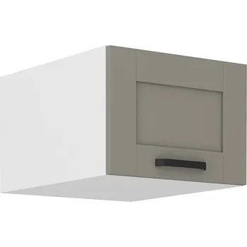 Kuchyňská skříňka Horní nadstavbová skříňka LUNA CLAYGREY / BÍLÝ MAT 50 NAGU-36 1F