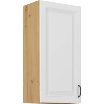 Kuchyňská skříňka Horní dveřová skříňka STILO BÍLÁ / DUB ARTISAN 40 G-90 1F