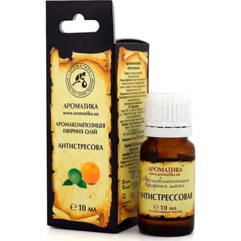 Vůně do bytu AROMATIKA Směs esenciálních olejů „Antistresová“, 100% přírodní oleje