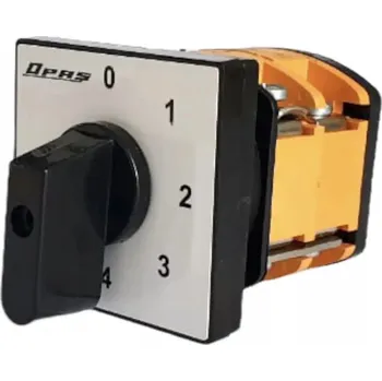 vypínač Krokový spínač 0-1-2-3-4 stupňů otočný přepínač, pól 40A1