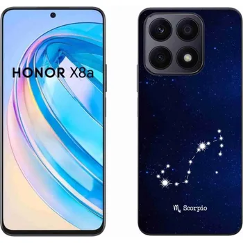 Pouzdro na mobilní telefon Gelový kryt mmCase na Honor X8a - souhvězdí Štíra
