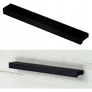 Nábytkové kování Nábytková úchytka Mavö černá matná klasická 128 mm