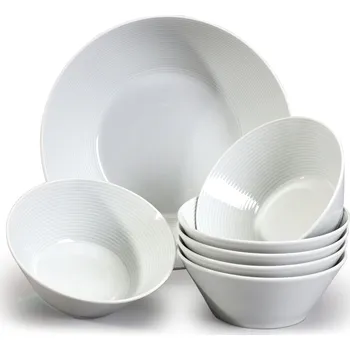 Talíř Thun LEA kompotová souprava 7 dílů bílá