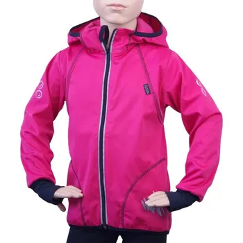 Kojenecká bunda FANTOM dětská letní softshellová bunda s membránou Růžová vel. 104 cm