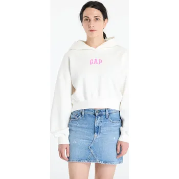 Dámská mikina Mikina GAP Pg Logo Cropped Po Hoodie New Off White XL