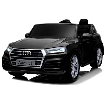 Dětské elektrovozidlo Mamido Dětské elektrické autíčko Audi Q5 4x4 LCD lakované černé