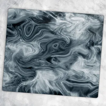 Obraz Kuchyňská Deska Tvrzené Sklo Servírovací S Grafikou Pyšný Mramor 60x52