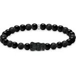Thomas Sabo A2204-017-11-L17 Bead - náramek with black goldbears silver