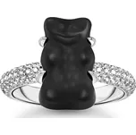 Thomas Sabo TR2478-052-11-54 Silver prstýnek With Black Gold Bear And Zirconia