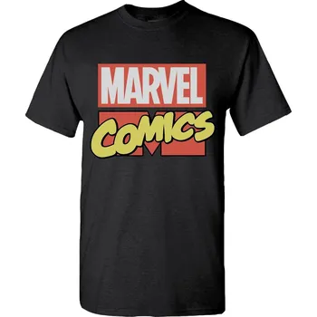 Pánské tričko pánské tričko GILDAN - MARVEL BLACK - L (Gildan Marvel Graphic T-Shirt)