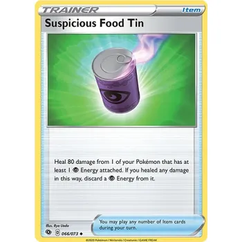 Sběratelská karetní hra Suspicious Food 066/073 - Champion´s Path Typ karty: Reverse Holo