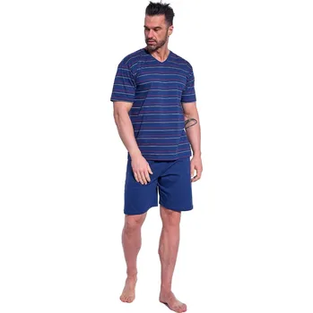 Pánské pyžamo Pánské pyžamo CORNETTE 330/48 tmavě modrá XXL 0