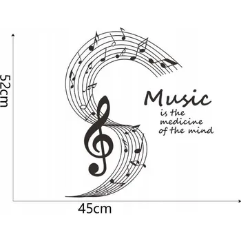 Tapeta Samolepka na zeď/Tapeta Music KP-16512